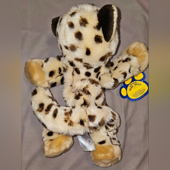 RARE Build A Bear Baby Leopard Cheetah Panther - BLUE EYES - First Edition HTF - Picture 8 of 11